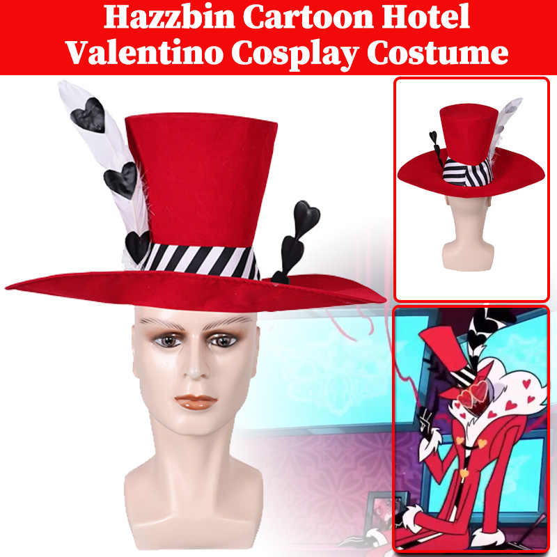 Women'S Valentino Accessories - Hazzbin Valentino Hat Cosplay Headgear Cartoon