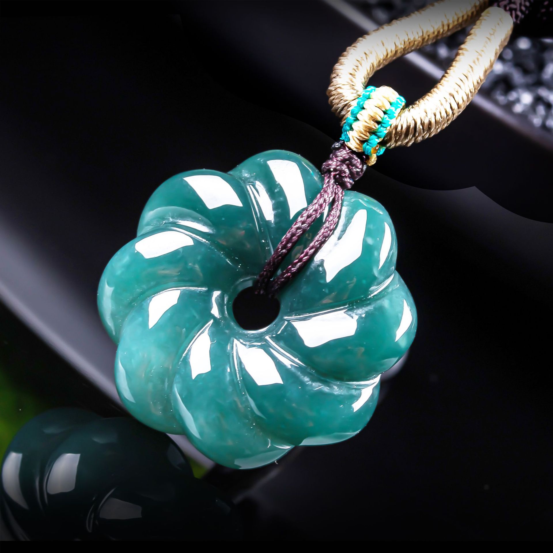 Natural Burmese Jadeite Flower - Women'S Accessories And Jewelry review and price