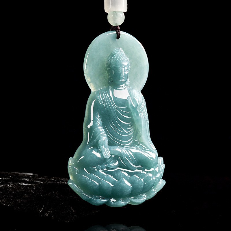 Natural Burmese Jadeite Buddha - Women'S Accessories And Jewelry review and price