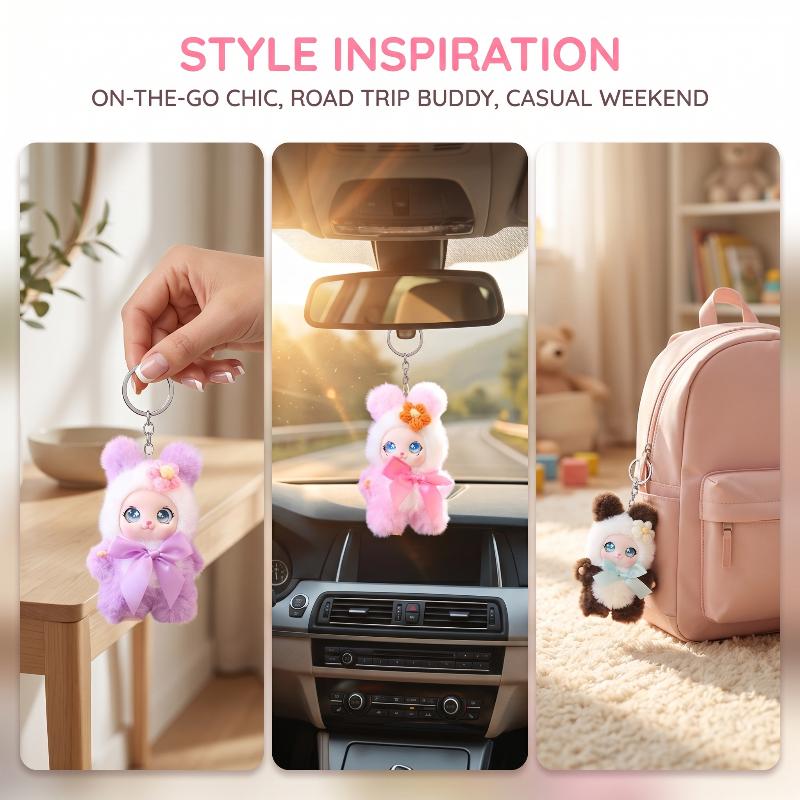 Cute Animal Plush Keychain 15c - Women'S Keychain Accessories review and price