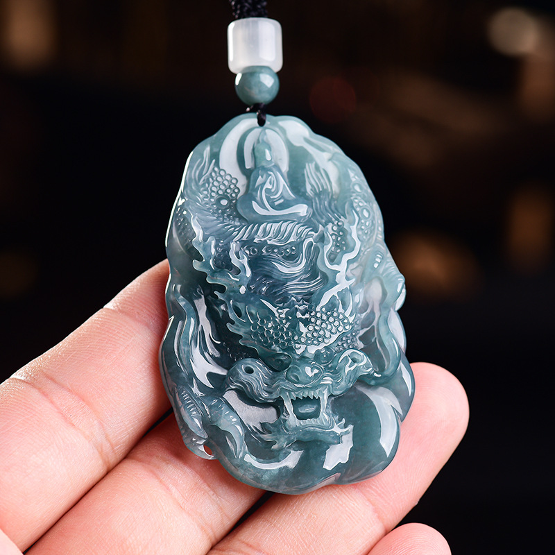 Natural Burmese Jadeite Dragon - Women'S Accessories And Jewelry review and price
