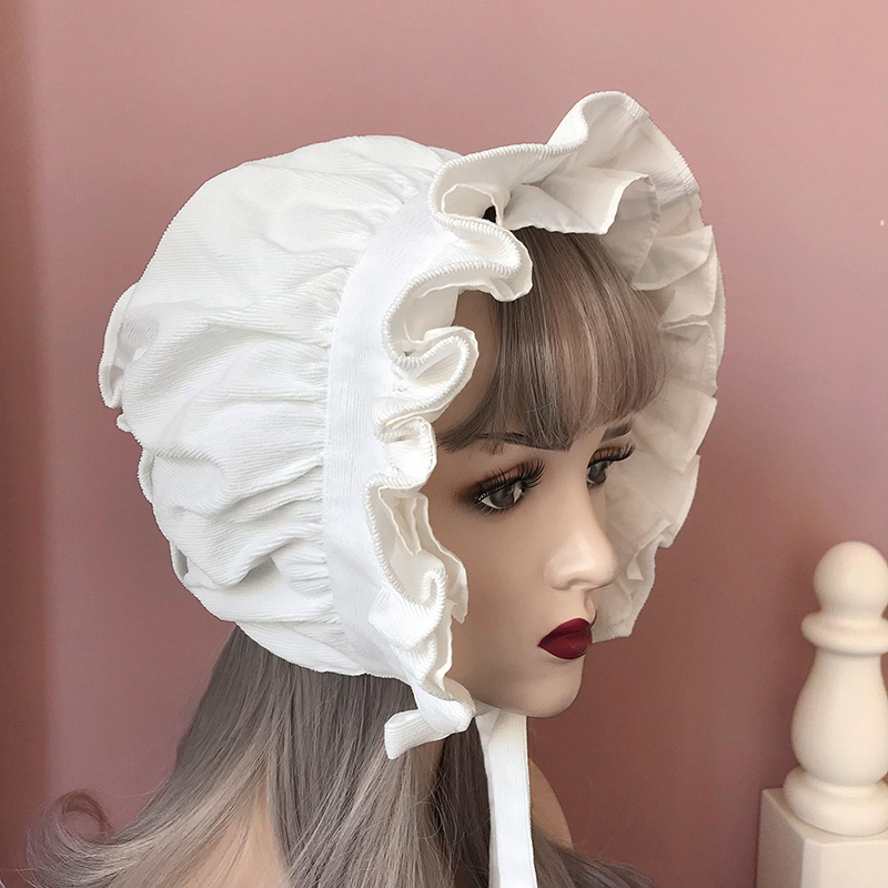 Maid Bonnet Hat Lolita Girl Co - Women'S Victorian Era Accessories review and price