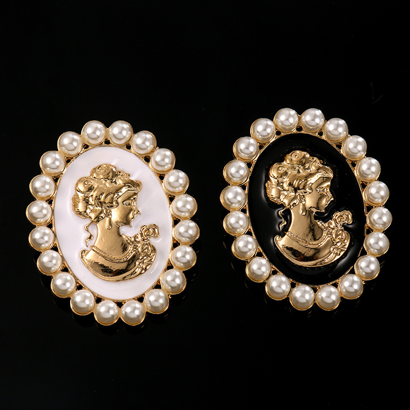 Victorian Style Pearls Cameo B - Women'S Victorian Era Accessories review and price