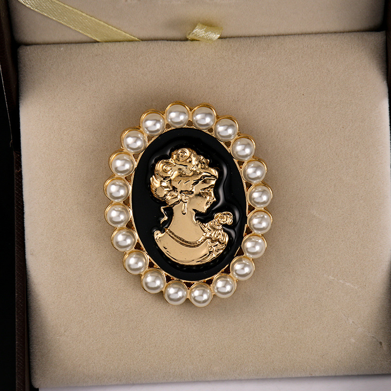 Victorian Style Pearls Cameo B - Women'S Victorian Era Accessories review and price