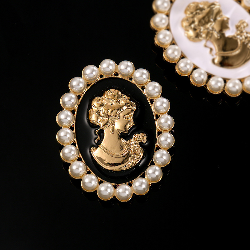 Victorian Style Pearls Cameo B - Women'S Victorian Era Accessories review and price