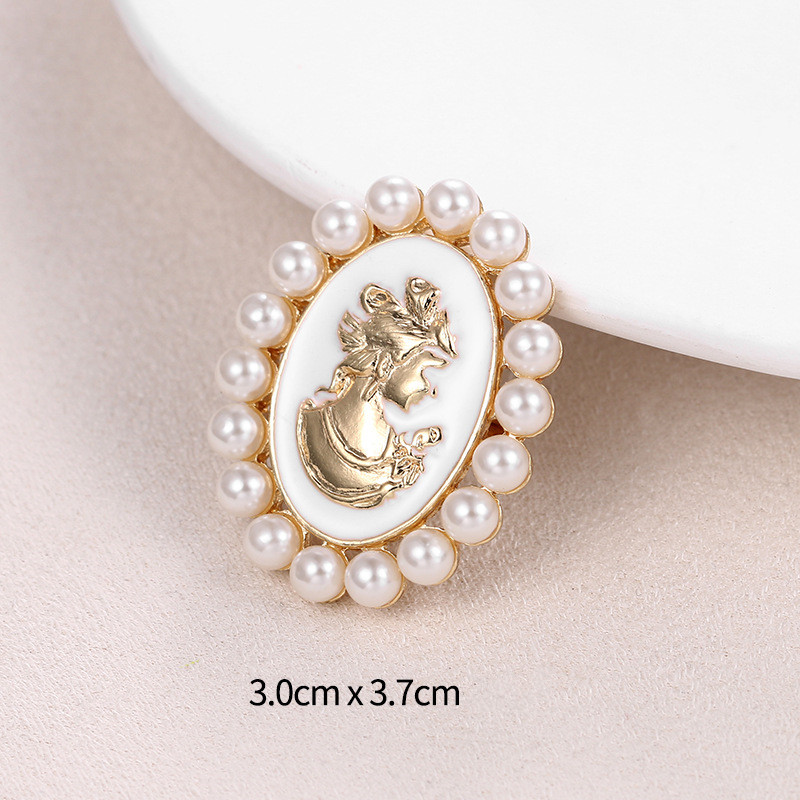 Victorian Style Pearls Cameo B - Women'S Victorian Era Accessories review and price