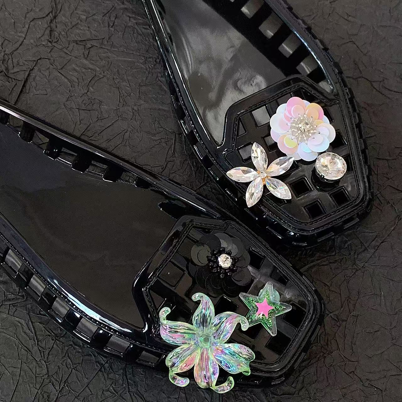 Jelly Crystal Shoes for Women, - Women'S Accessories For Shoes review and price