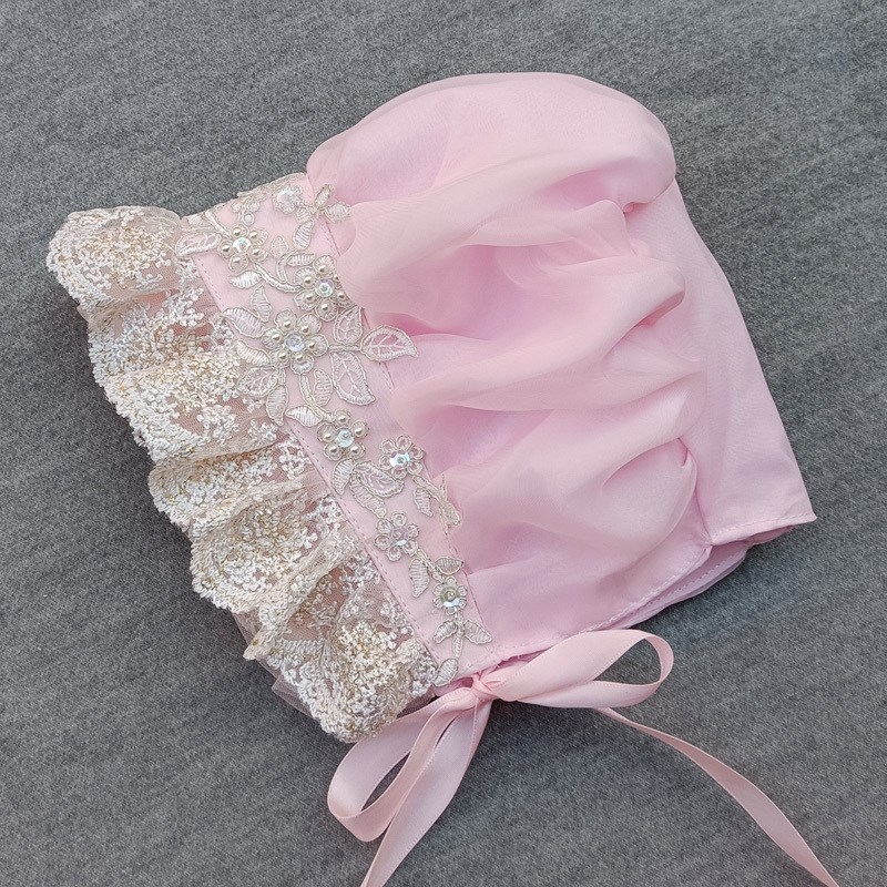 Victorian Bonnet Ruffles Villa - Women'S Victorian Era Accessories review and price