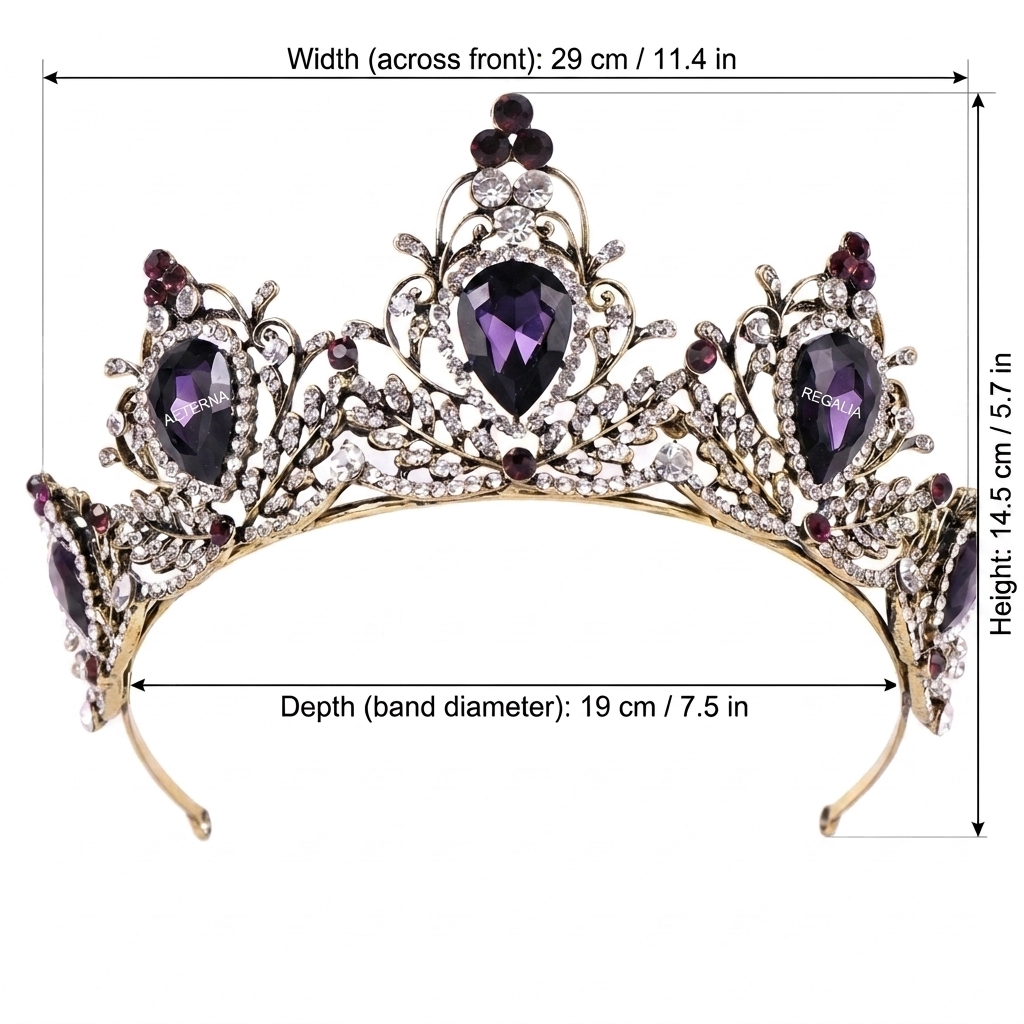 Crown Headpiece Lightweight Ba - Women'S Accessories And Jewelry review and price
