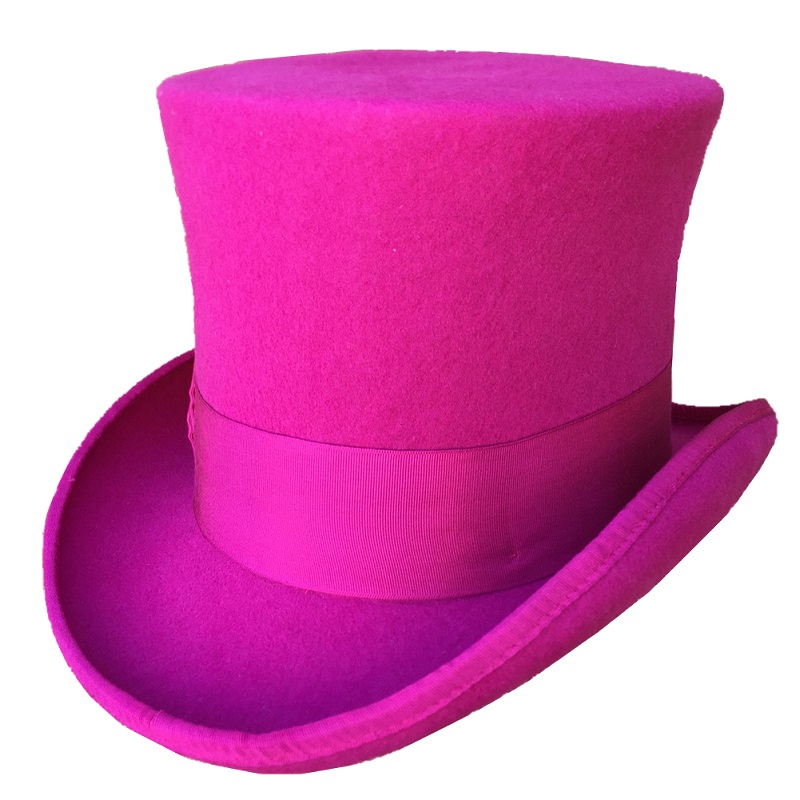 Rose PINK Women Top Hat Victor - Women'S Victorian Era Accessories review and price