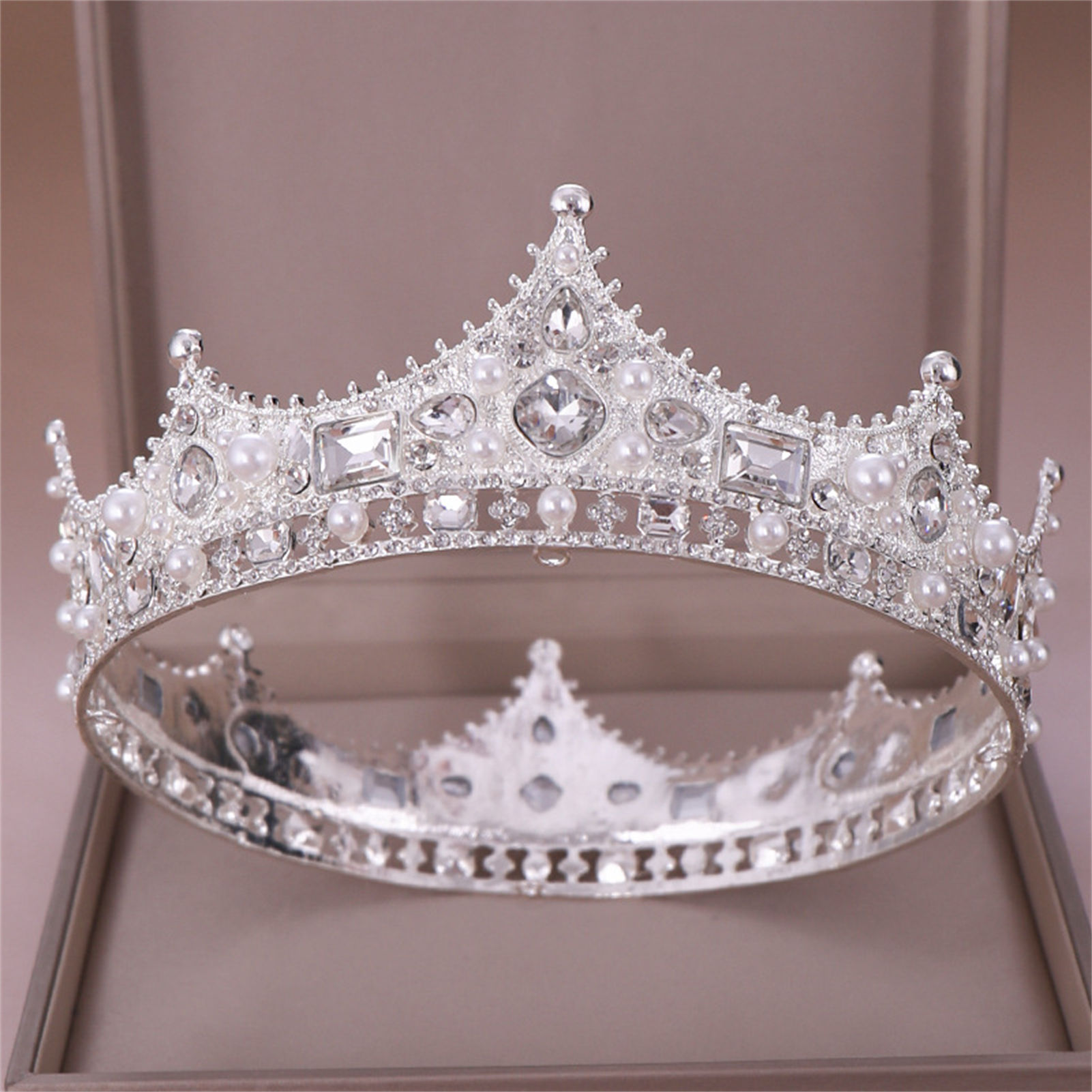 Alloy Crown Tiara Retro Bridal - Women'S Hair Accessories Wedding review and price